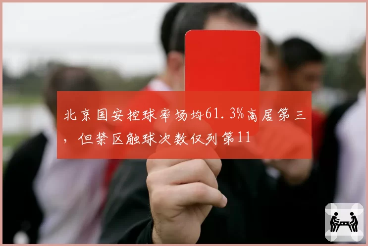 北京国安控球率场均61.3%高居第三，但禁区触球次数仅列第11